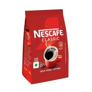 Nescafé Classic Instant Coffee Powder, 200g Pouch 100% Pure Coffee for a Great Start to Your Morning, Every Morning
